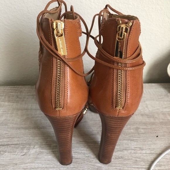 Michael Kors Strappy Tie-Up Heels - Picture 3 of 3